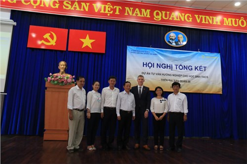 Hội nghị tổng kết  dự án tư vấn hướng nghiệp cho học sinh trung học cơ sở  - năm 2015 - 2018